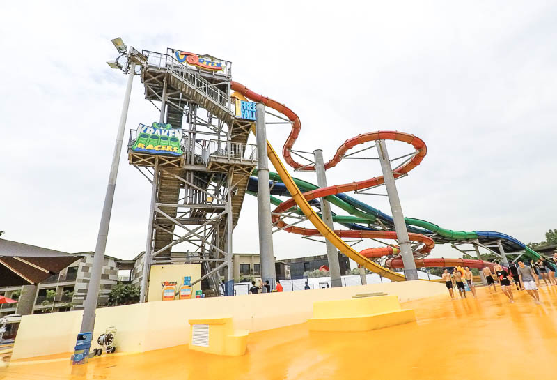 Wild Wild Wet Waterpark Singapore - Free Fall