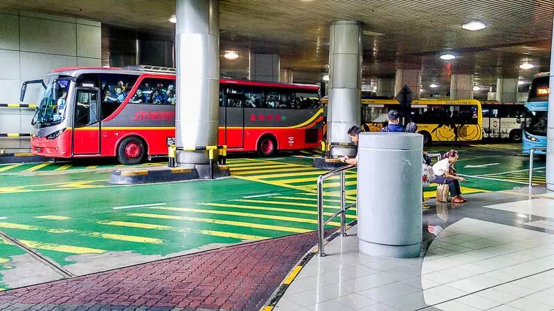 Bus SJE, CW from johor bahru checkpoint to larkin terminal or other part of JB