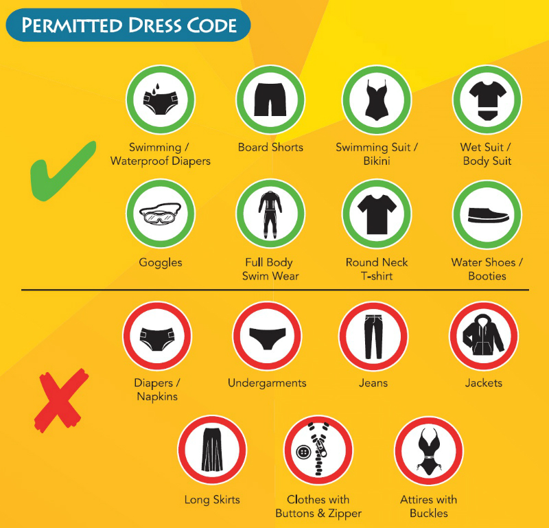 Adventure Cove Waterpark Dress Code