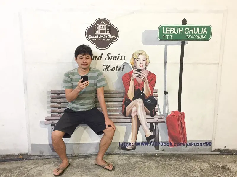 Penang is Special - art mural lebuh chulia
