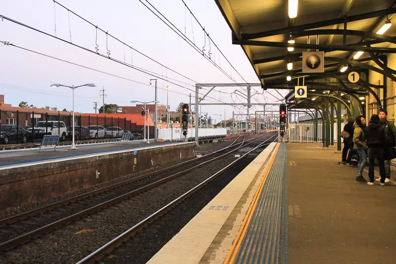 South Coast Line train, Wollongong Sydney