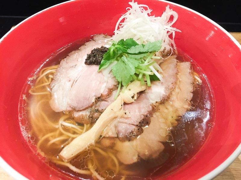 Trevallog favourite food in Singapore - tsuta ramen pacific plaza singapore