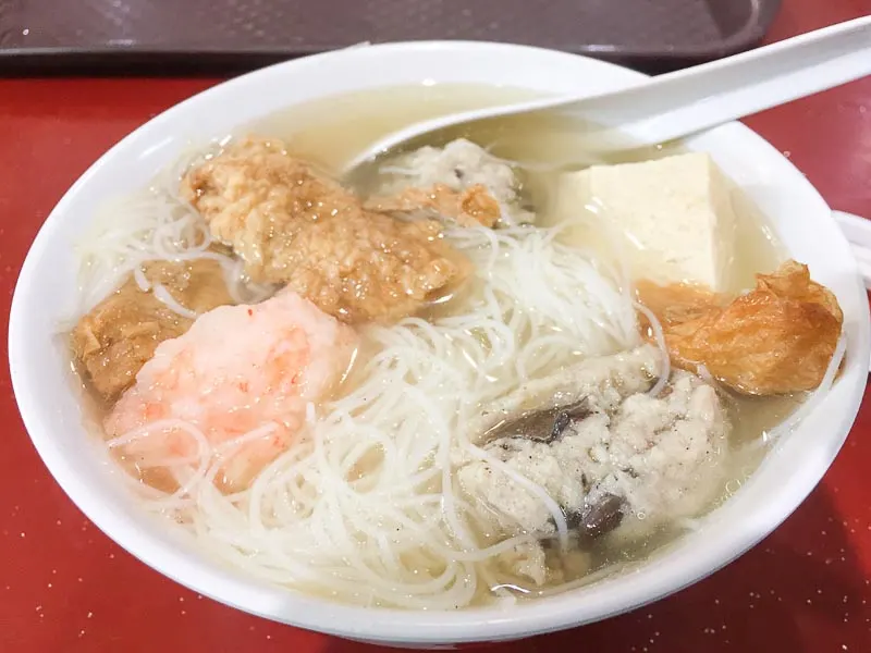 Trevallog favourite food in Singapore - bai nian niang dou fu