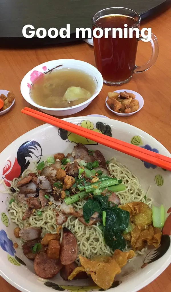 Trevallog favourite food in Singapore - Soi 19 Wantan Mee
