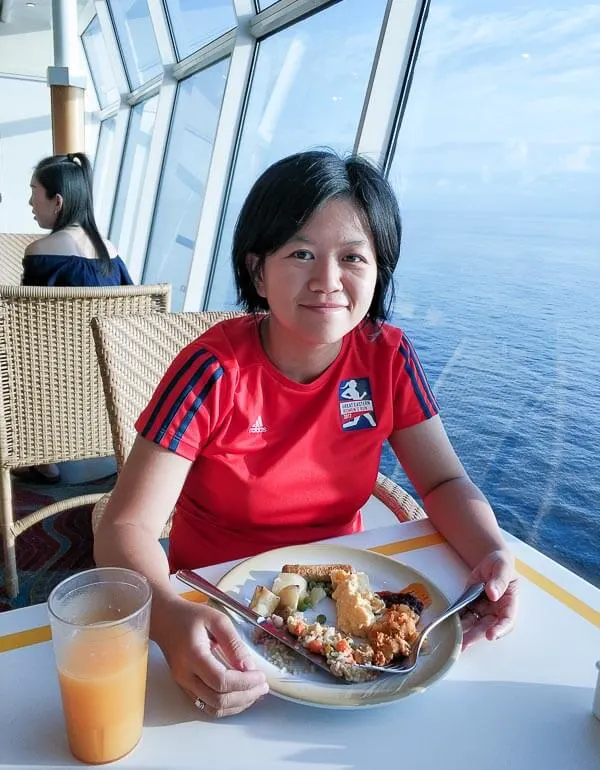 Voyager of the Seas - Singapore Penang 4 days 3 nights - breakfast windjammer