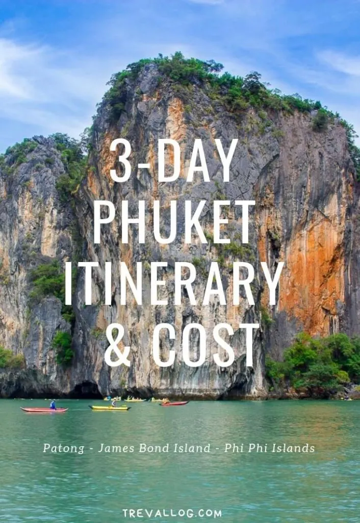 3 Days Phuket Itinerary and Cost