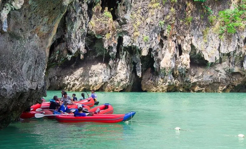 James Bond Island and Phang Nga Bay Tour from Phuket - kayaking