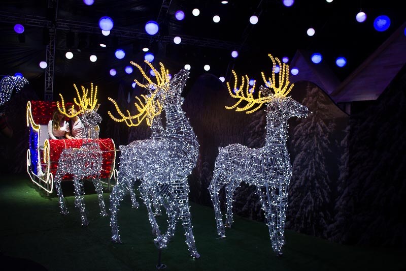 Christmas decoration and lights up in Singapore 2018 - Christmas Wonderland Gardens by the Bay - Santa's Grotto