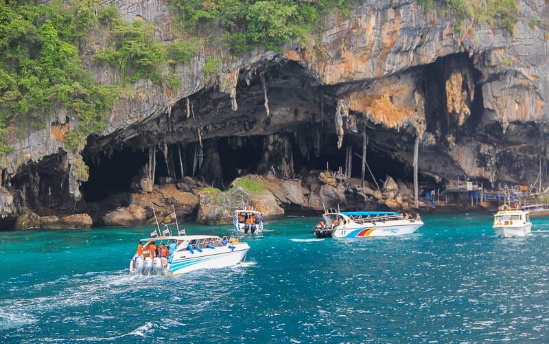 Visiting Phi Phi Island from Phuke Without a Tour - sightseeing