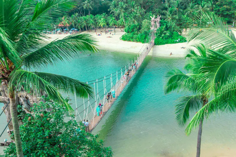 Awesome Places in Singapore You Can Visit for Free - Sentosa Palawan Beach