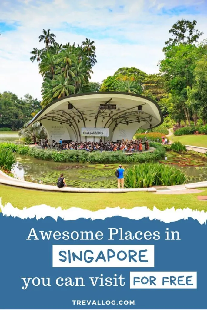 Awesome places in singapore you can visit for free