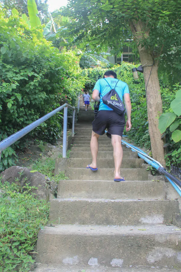 Climbing to Phi Phi Viewpoint - 24 Hours Itinerary in Phi Phi Islands