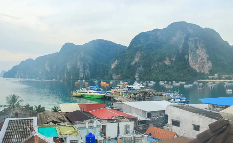 Our view at Phi Phi Hotel - 24 Hours Itinerary in Phi Phi Islands