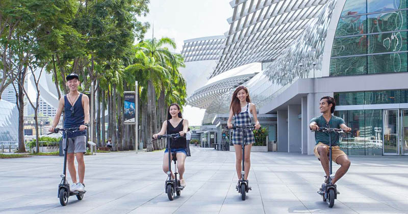 Getting Around Singapore with E-Scooter Rental