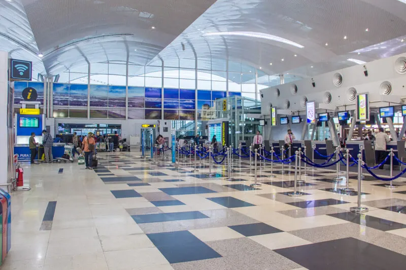 Kualanamu Medan Airport - Check in area