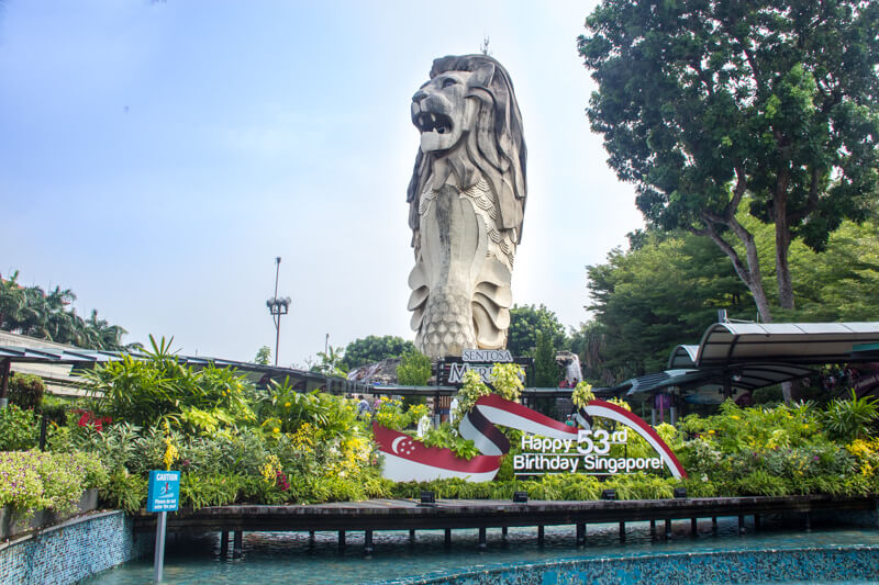 Sentosa Merlion Tower