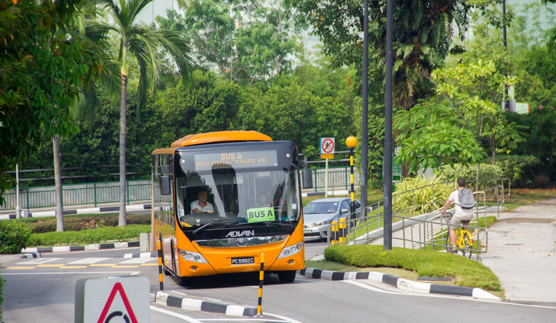 Free Shuttle Bus in Sentosa