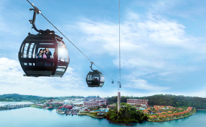 Singapore Mount Faber Line Cable Car