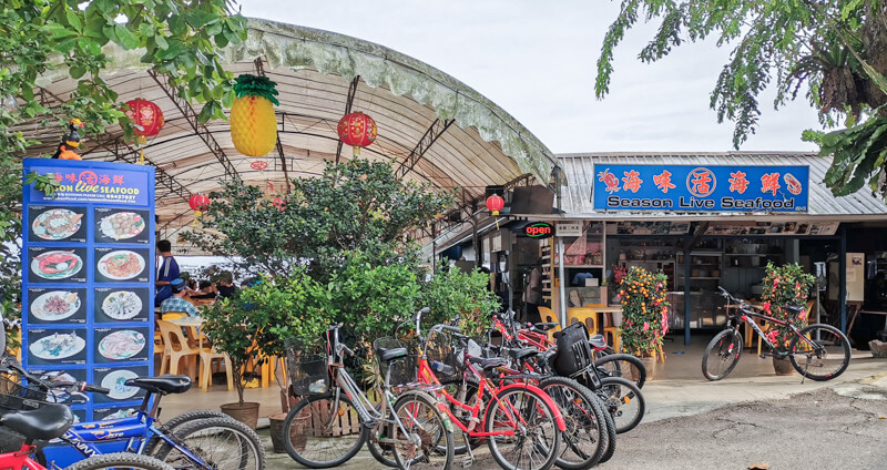 Food at Pulau Ubin - Season Live Seafood