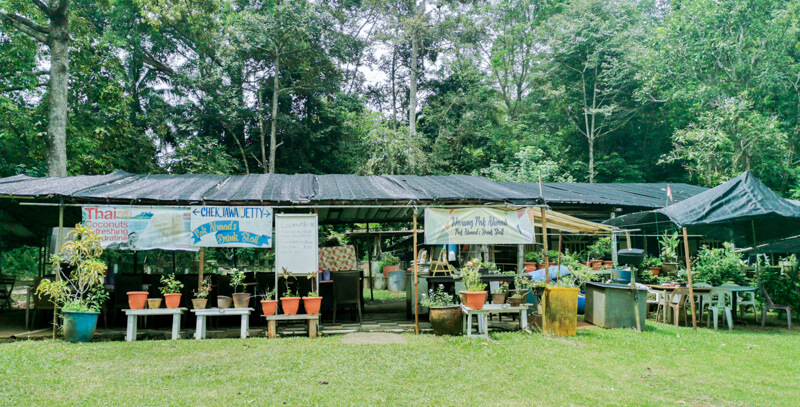 Food at Pulau Ubin - Pak Ahmad's Drink Stall