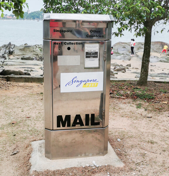 Mailbox at pulau ubin singapore