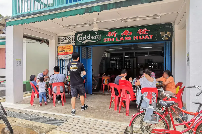 Pulau Ubin Singapore - Food Stall - Sin Lam Huat