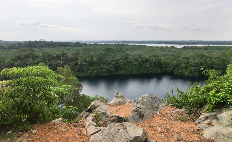 Puaka's Hill top view