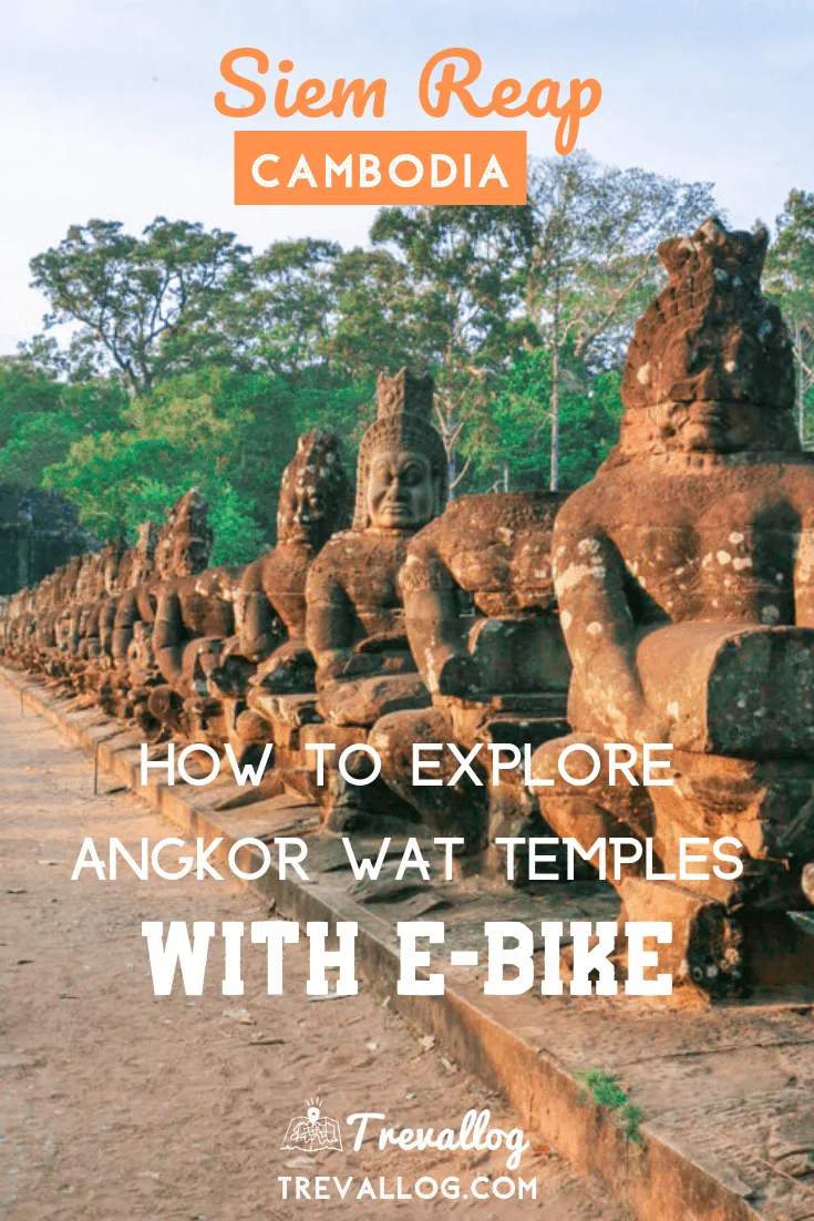 E Bike in Angkor Wat, Siem Reap