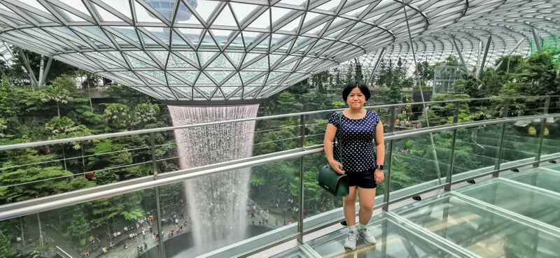 Canopy Bridge - Jewel Canopy Park at Changi Airport Singapore