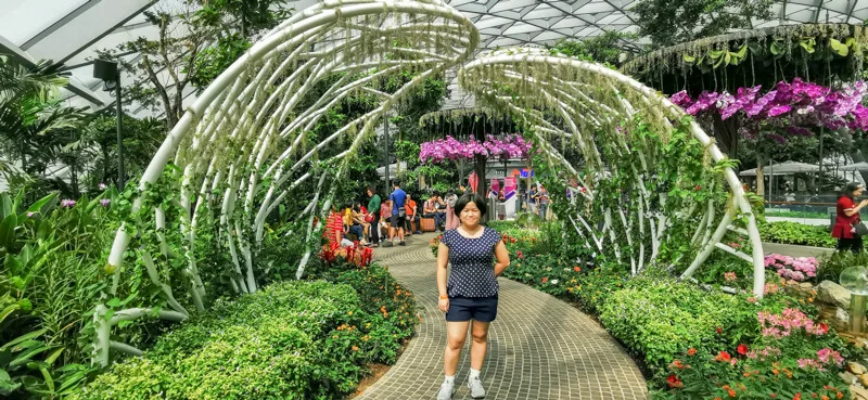 Day view - Jewel Canopy Park at Changi Airport Singapore