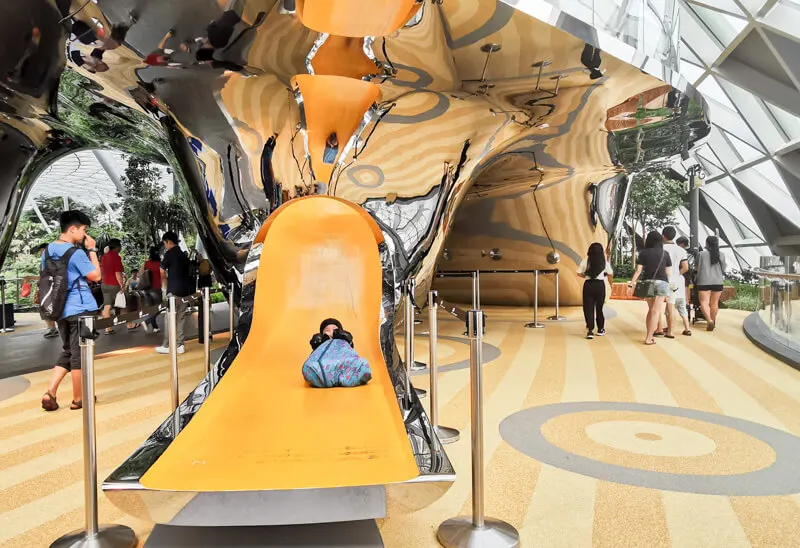 Discovery Slides - Jewel Canopy Park at Changi Airport Singapore