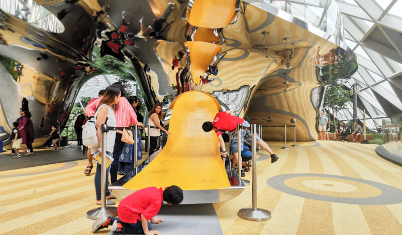 Discovery Slides - Jewel Canopy Park at Changi Airport Singapore