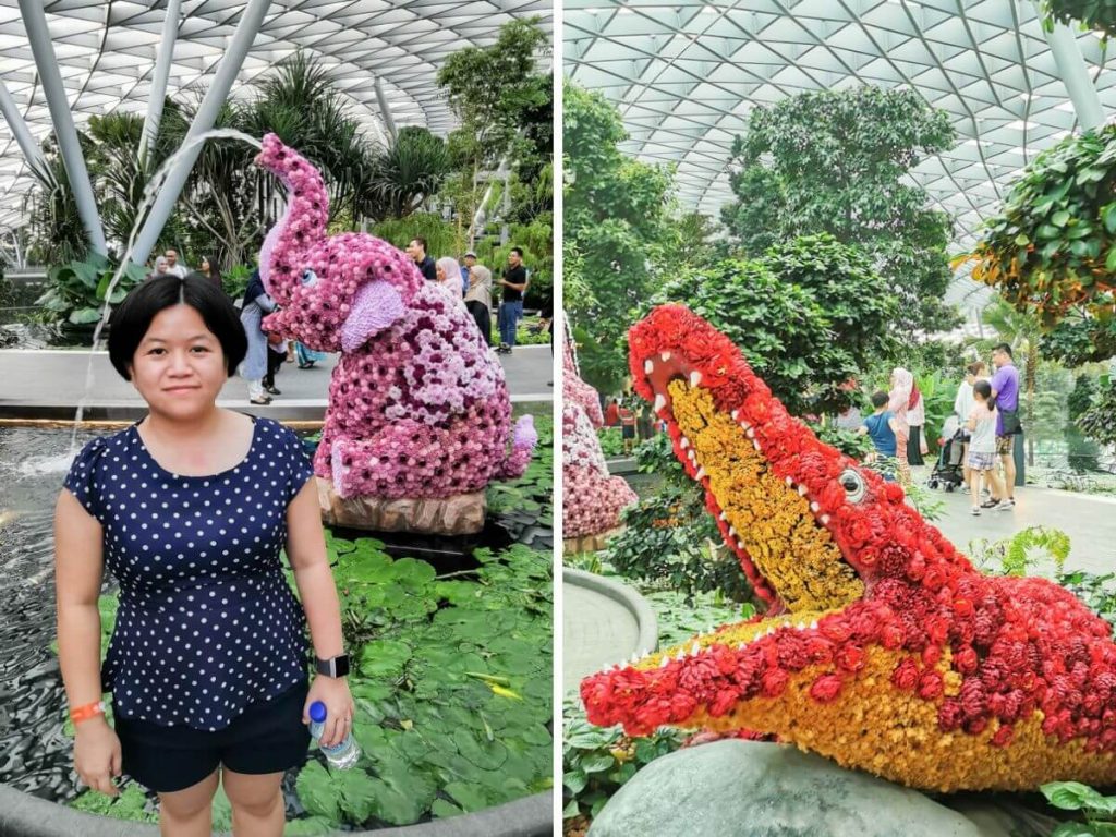Topiary Walk - Jewel Canopy Park at Changi Airport Singapore