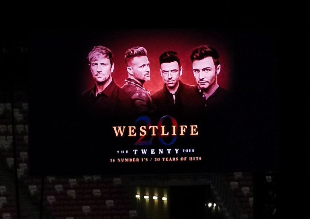 Westlife Twenty Tour Singapore