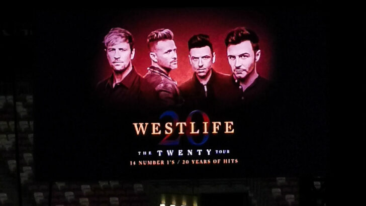 Westlife Twenty Tour Singapore