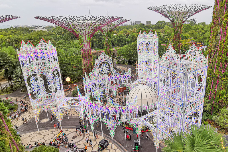 Christmas in Singapore - Christmas Wonderland Gardens by the Bay