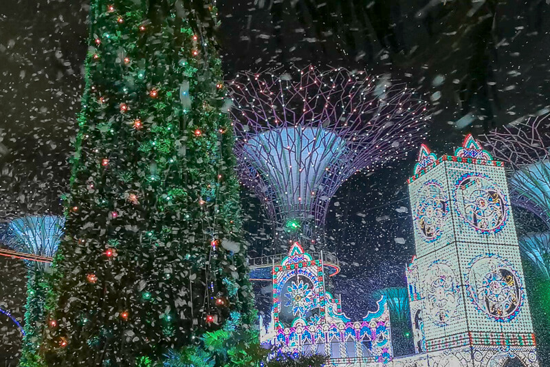 Christmas in Singapore - Christmas Wonderland Blizzard Time