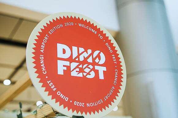 Christmas in Singapore 2020 - Changi Airport - Dino fest