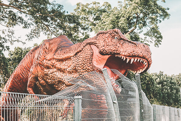 Christmas in Singapore 2020 - Changi Airport - Jurassic Mile