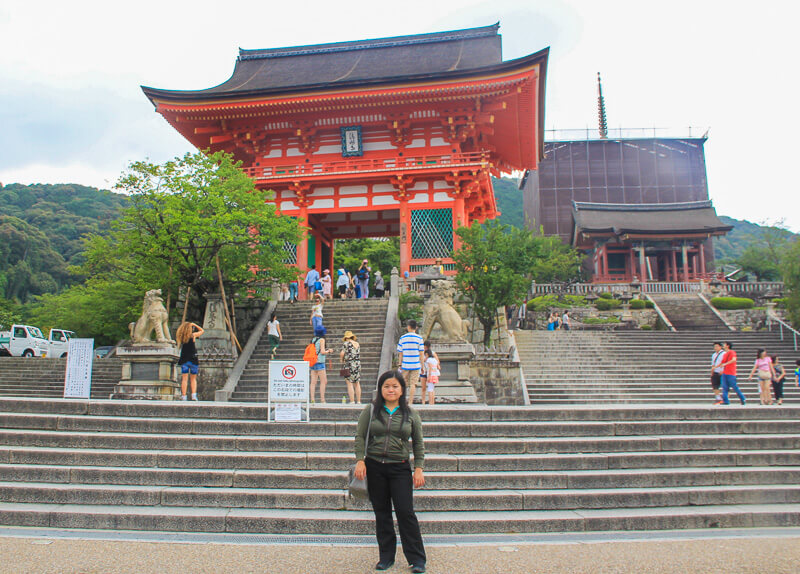 Entrance of Kiyomizudera temple