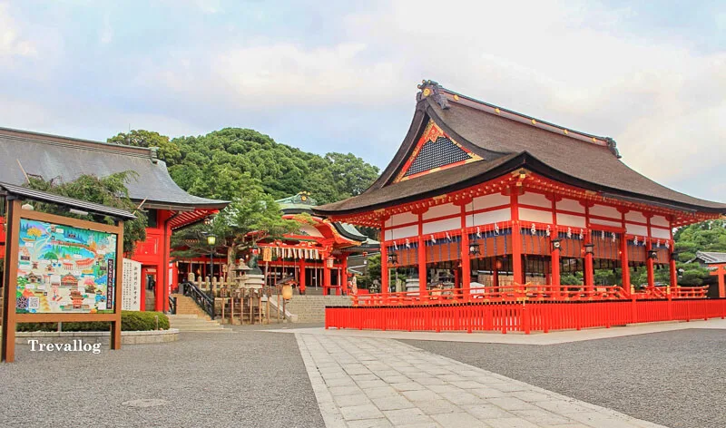 Entrance area of Fushimi Inari Shrine