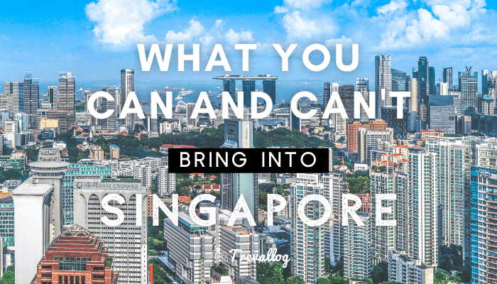 What You Can and Can't Bring into Singapore