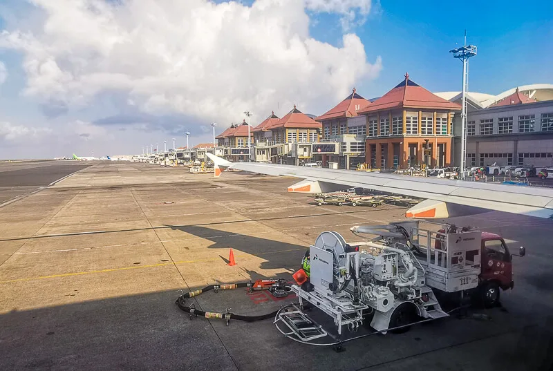 Bali Airport runway