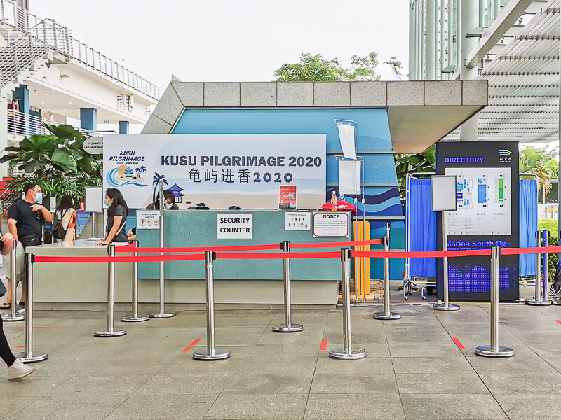 Kusu Island Annual Pilgrimage 2020 - Marina South Pier