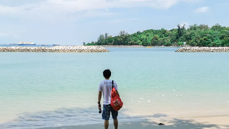 Kusu Island Singapore - things to do - swimming lagoon