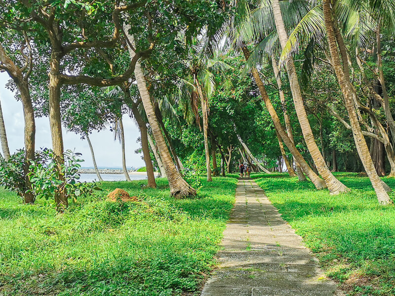 Sisters' Island Singapore - path