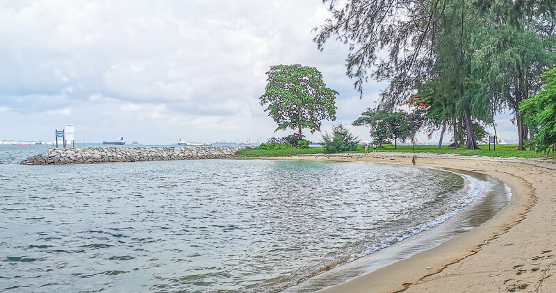 Sisters' Island Singapore - swimming lagoon 3