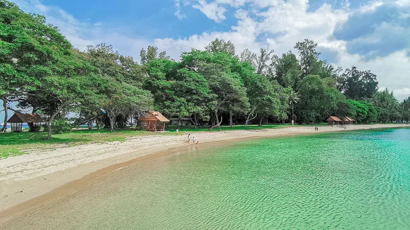 Sisters' Island Singapore - swimming lagoon