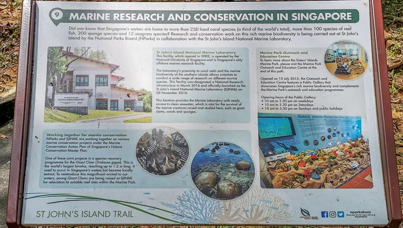 St John Island Singapore - things to do - National Marine Laboratory