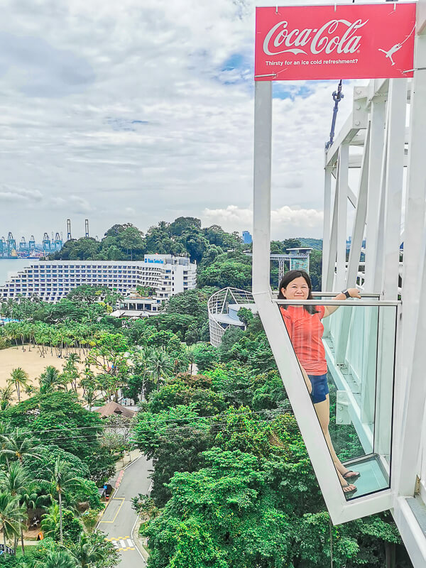 AJ Hackett Skybridge Sentosa Singapore - Glass Cube